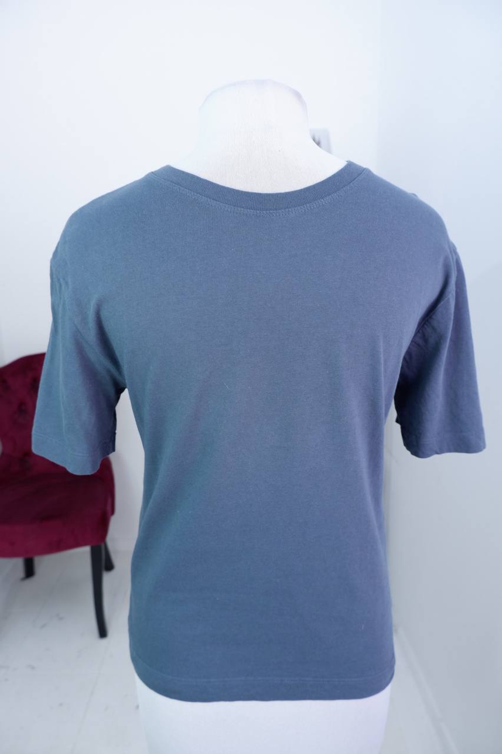 Футболка базовая с принтом, визуально на 46 размер