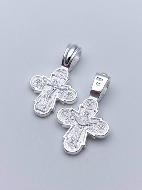 Крест из серебра/Покров ПБ