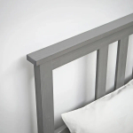 Каркас кровати - IKEA HEMNES, 200х140 см, серый, ХЕМНЭС ИКЕА