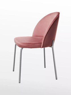 Стул "Мале" 1 шт. Антивандальная ткань, Серебряные ножки