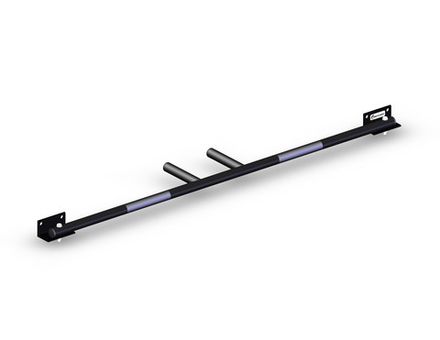 Турник настенный угловой АнгулоПлюс цв. белый Черный (матовый)