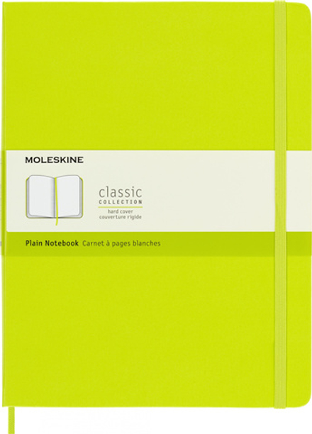 Блокнот Moleskine Classic (QP092C2) XLarge 190х250мм PP 192стр. нелинованный твердая обложка лайм