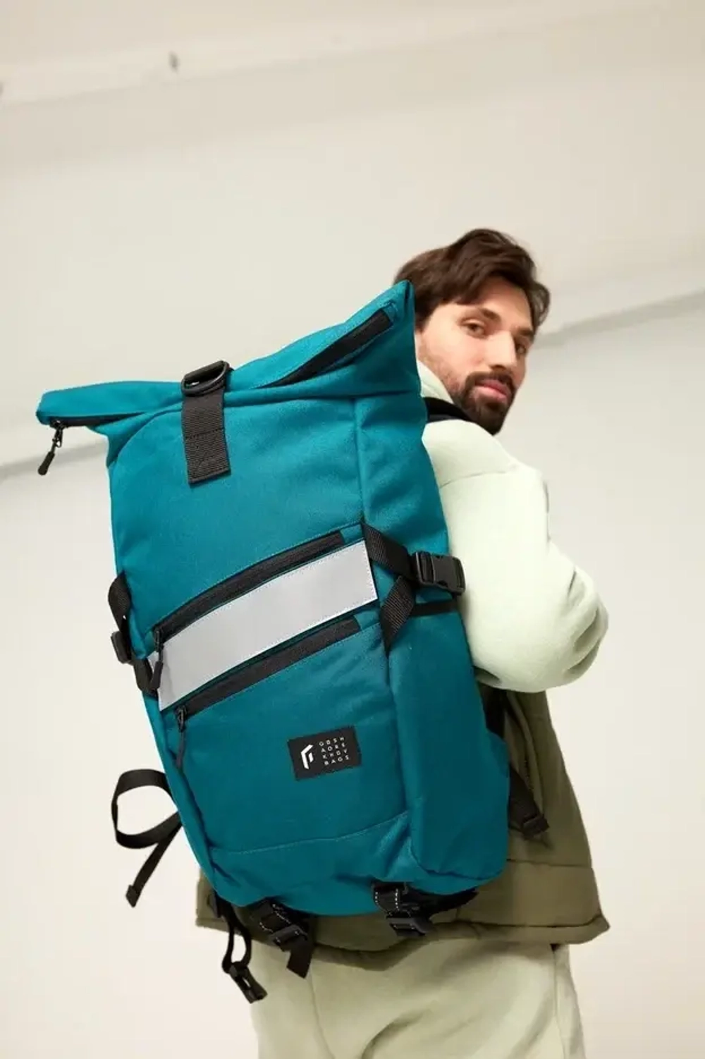 Рюкзак Technic Rolltop L черный