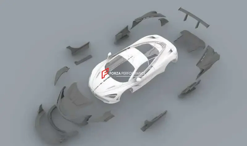 Карбоновый обвес для McLaren 720S 2017-2023 МакЛарен тюнинг