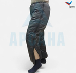 Брюки ортопедические "Эконом" утепленные с молниями по бокам.Цвет черный. Размер 52-54