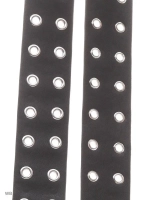 Ремень женский с двумя рядами люверсов