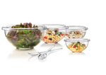 Миска для салата happy hour 750 мл прозрачная