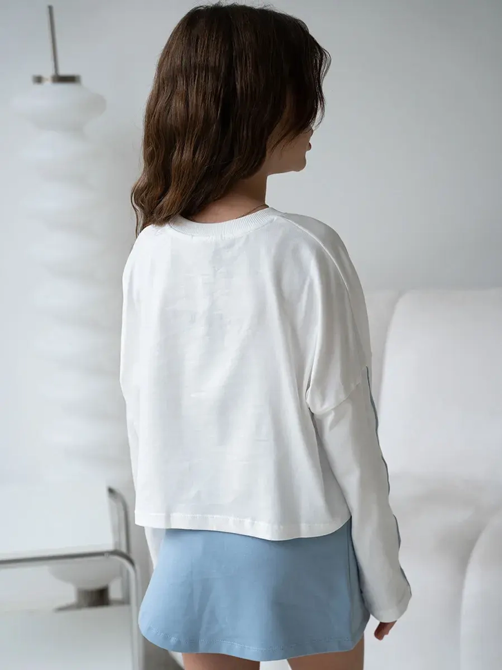 Костюм детский с юбкой-шорты