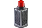 Заградительные огни настенного монтажа, 12V/DC, цвет красный