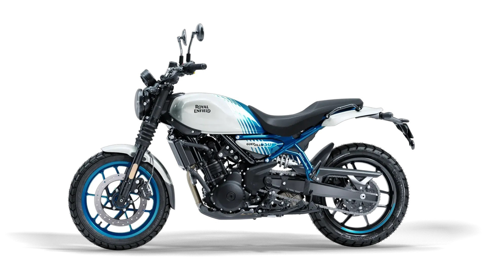 Royal Enfield Guerrilla 450 Brava Blue (Premium / TFT)