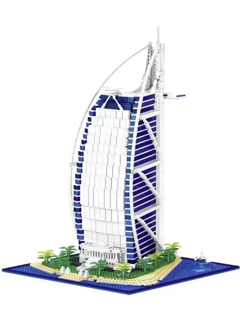 Конструктор Отель Парус в Дубае Бурдж-эль-Араб 2798 дет 0963