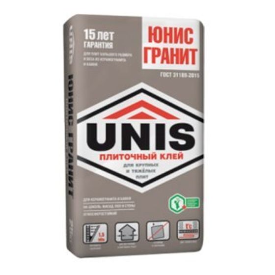 Клей Юнис Гранит 25кг Unis