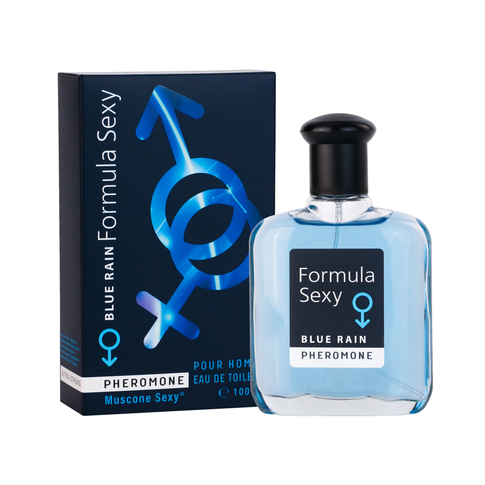 Вода туалетная с феромонами Formula Sexy Blue Rain (Формула Секси Блю Рейн) - 100ml for men