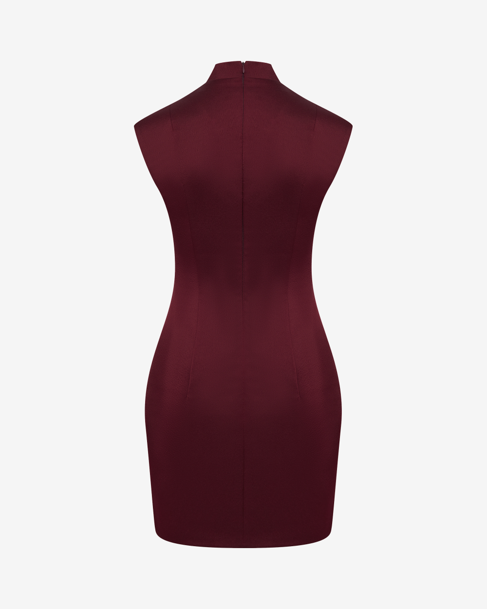 Платье-ципао из сатина