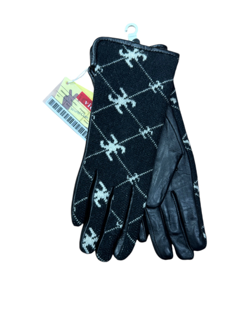 Перчатки. Женские. Материал верха: Кожаные. Подклад: плюш-флис. 5 шт в упаковке.