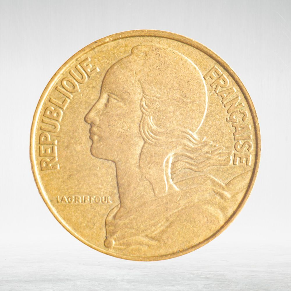 France, 20 Centimes 1991 - Marianne, VF