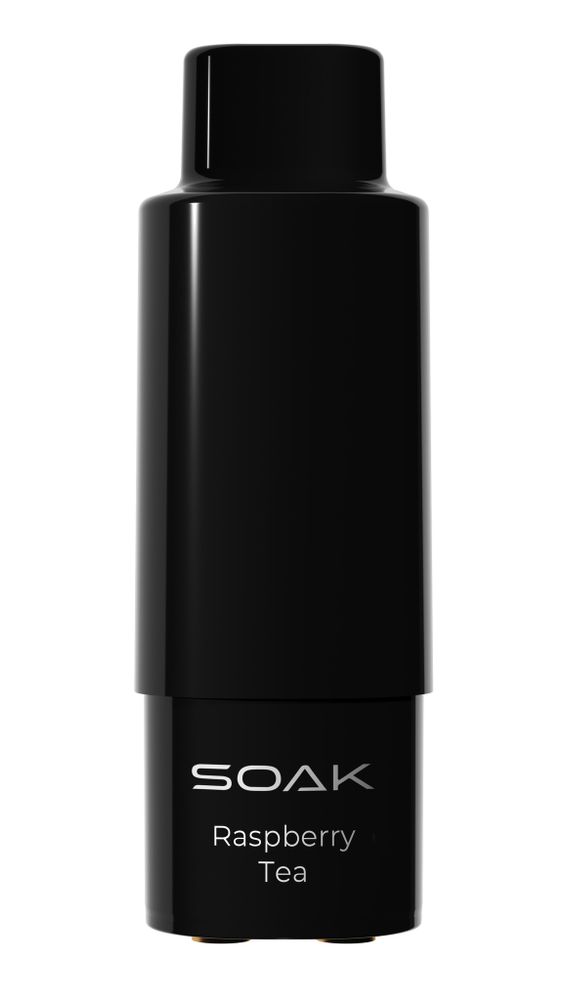 Картридж Soak Q 3000 (6мл) - Малиновый чай
