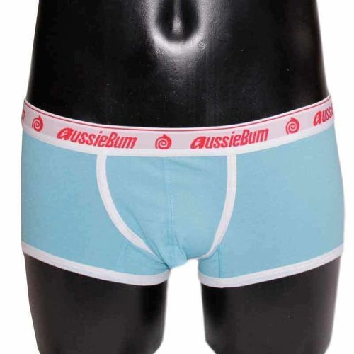 Мужские трусы хипсы голубые Aussiebum AB00398