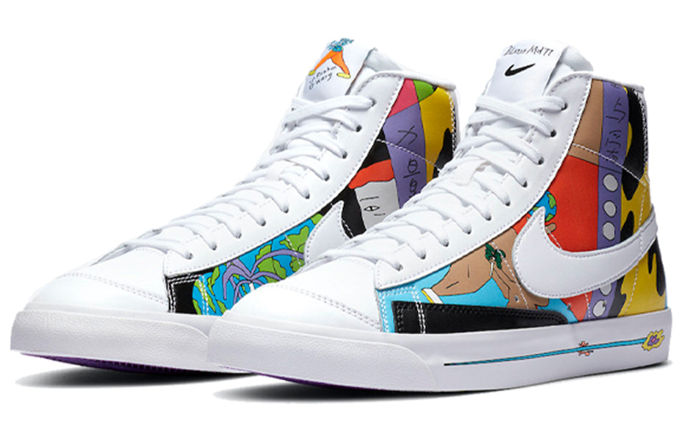Кроссовки Ruohan Wang X Nike Blazer 77 Flyleather Qs