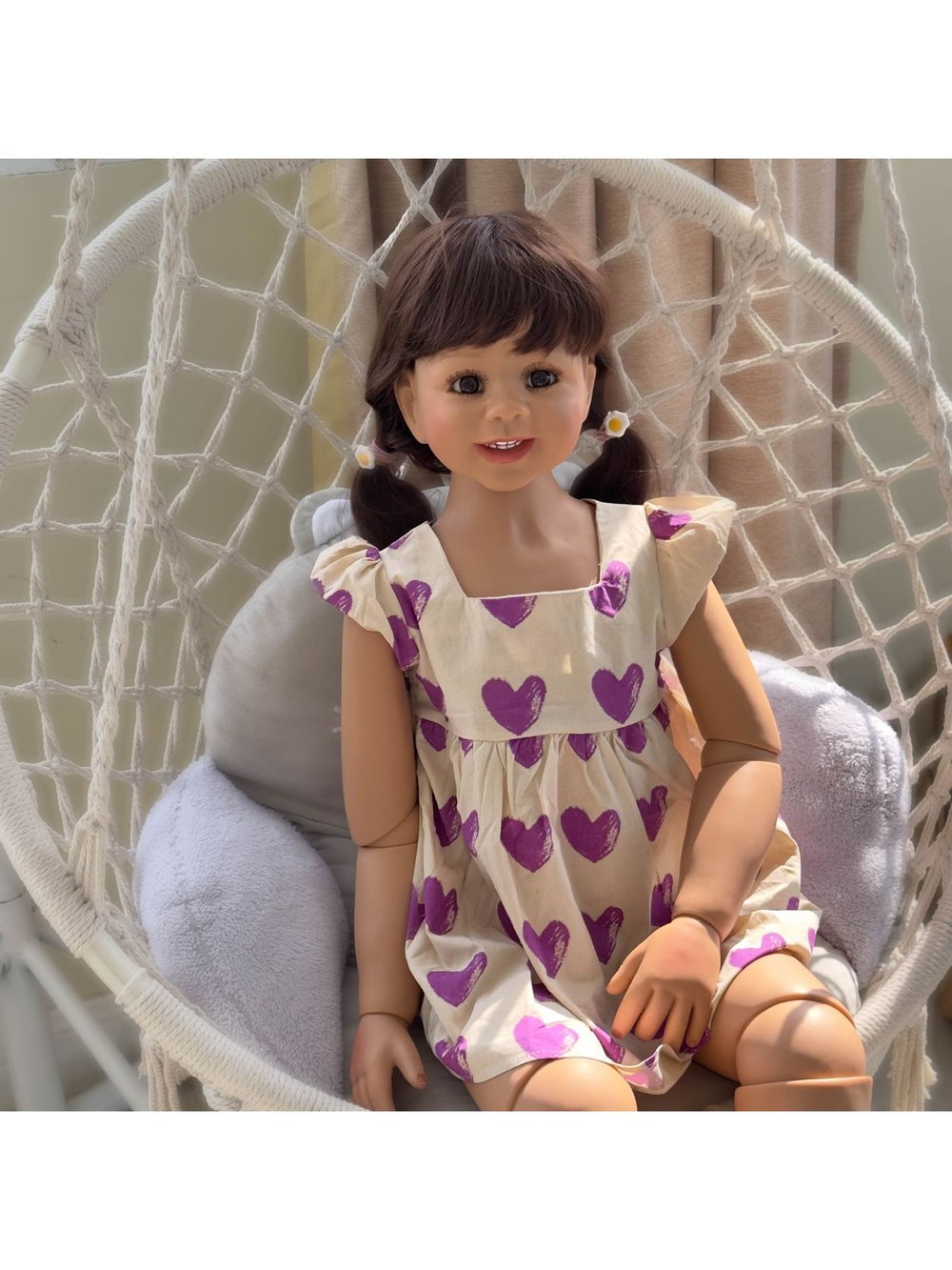 Кукла Реборн ростовая 120см в пакете (FA-438)