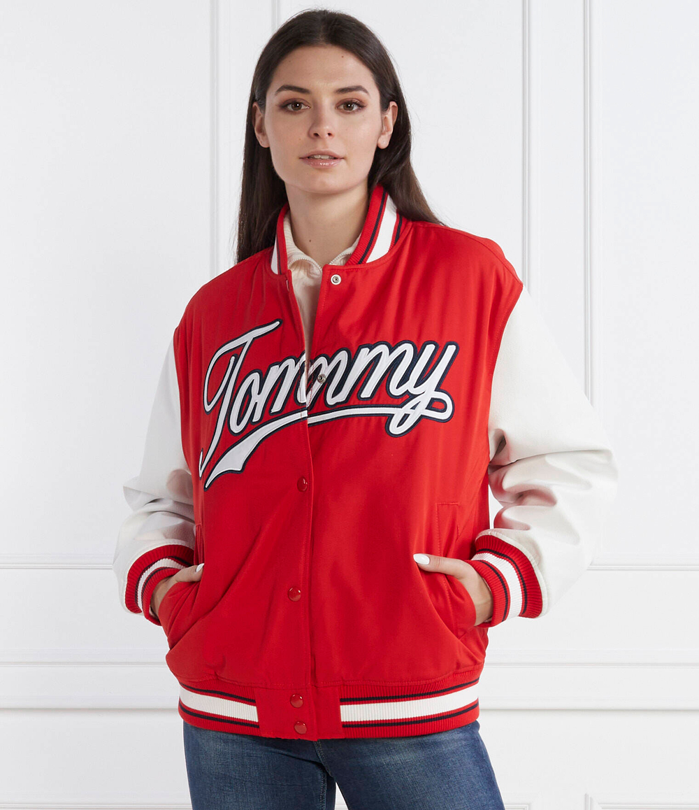 Куртка бомбер Tommy Jeans - красный(DW0DW17233)