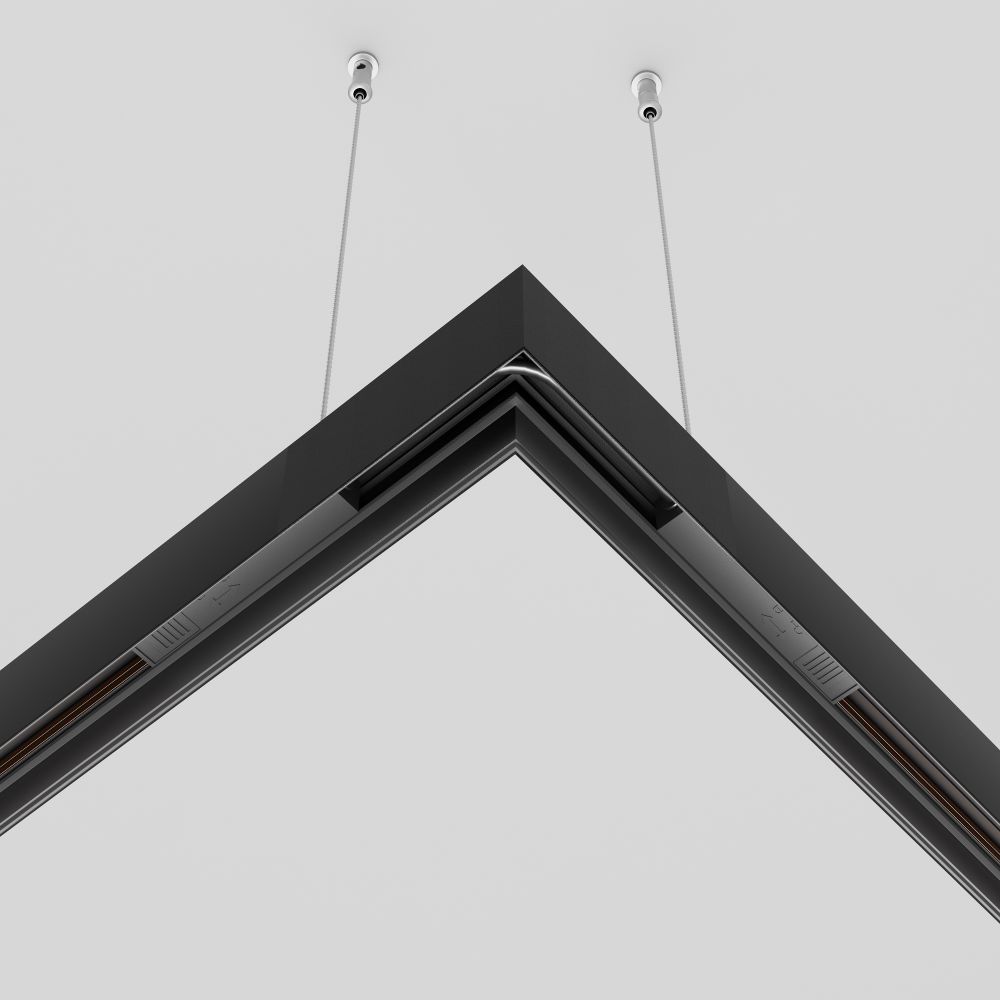 Коннектор питания угловой Maytoni Exility TRA034CPC-42B-15