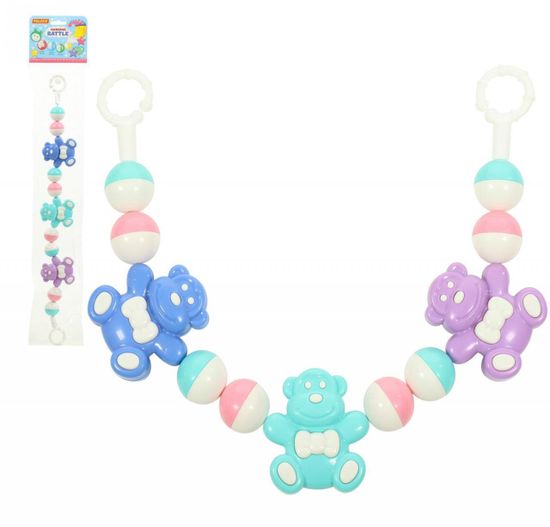 Погремушка-подвеска "Смешные обезьянки" (54 см), Артикул:71538