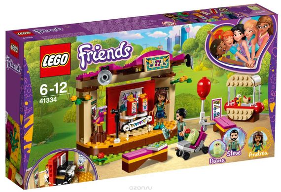 LEGO Friends Сцена Андреа в парке 41334