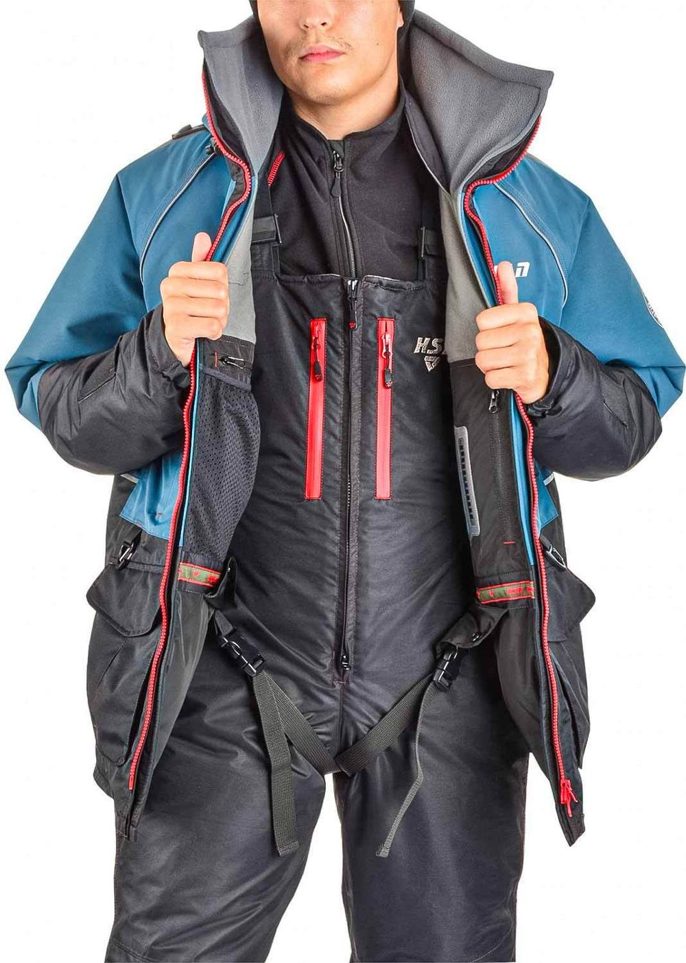 Костюм- поплавок зимний «RESCUER VII Comfort» бирюза