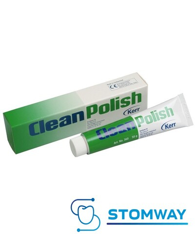 Clean Polish (50гр.) Клин Полиш, паста полировочная, абразивная 1-ый этап