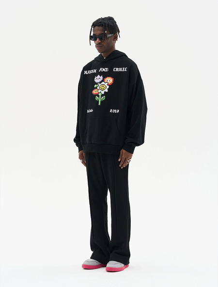 Худи HARSHandCRUEL "PixeLs" Oversized Hoodie