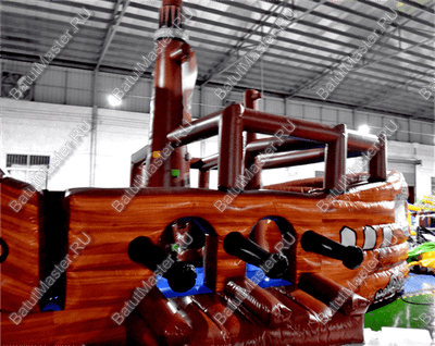 Надувной корабль "Весёлый Роджер Brown"