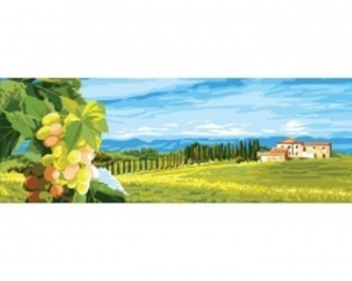 "Виноградники"-9009 W канва с рисунком