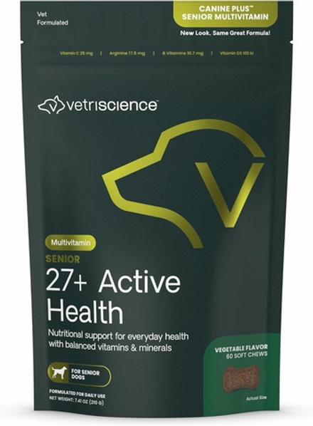 Vetri-Science Multivitamin CANINE PLUS Senior витамины в лакомстве