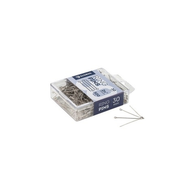 Булавка офисная с ушком 30мм 500шт. п/уп Б30-500