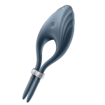 Темно-синее эрекционное кольцо-лассо 2,6-6см Satisfyer Duelist