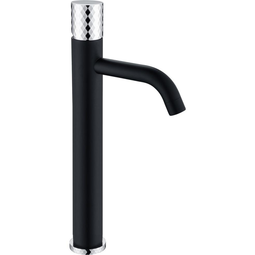 Смеситель для раковины Boheme Stick 122-BCR BLACK DIAMOND CHROME