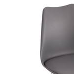 Стул TULIP IRON CHAIR (mod.EC-123) металл/пластик, 54,5*48*83,5см, серый