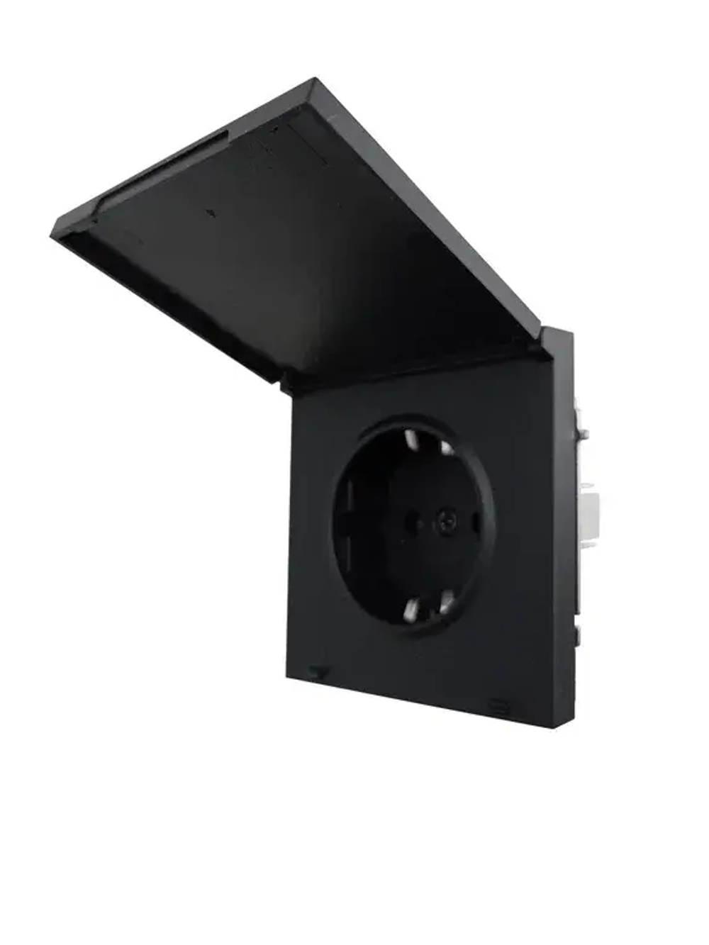 ZIMA Розетка с крышкой 704-4288-123BQC