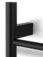 Полотенцесушитель электрический WONZON & WOGHAND BONN, Черный матовый (WW-AL409-MB)