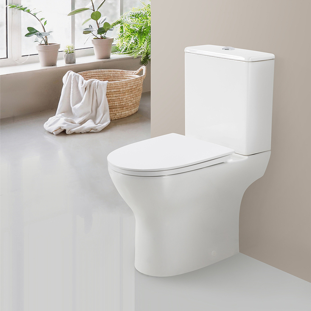 Унитаз компакт BelBagno Lounge BB045CPR/BB045/051SC без бачка с сиденьем Микролифт