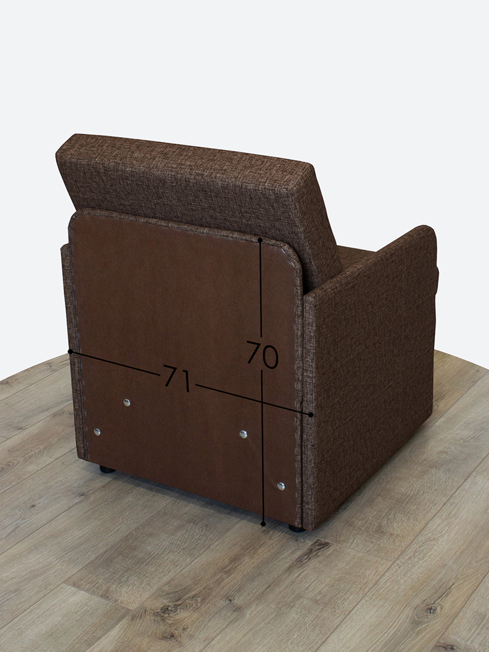 Кресло-кровать "Миник" с подлокотниками