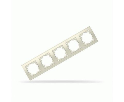 Рамка 2-м Бриллиант горизонт. сл. кость UNIVersal 7948684