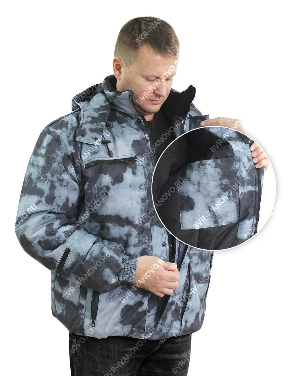 Куртка БВР (Дюспа, АТАК синий)