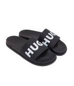 Шлепанцы Match_it_Slid_rblg_N HUGO - черный(50498352)