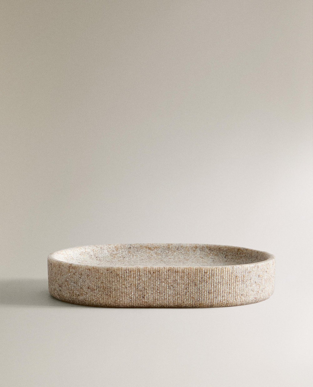 Zara Home мыльница, смола, бежевый