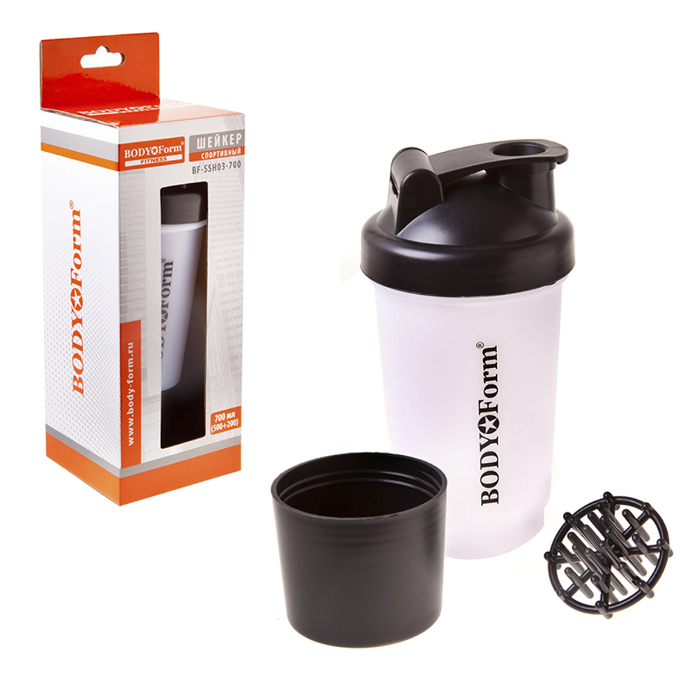 Шейкер спортивный Body Form BF-SSH03-700 700 мл