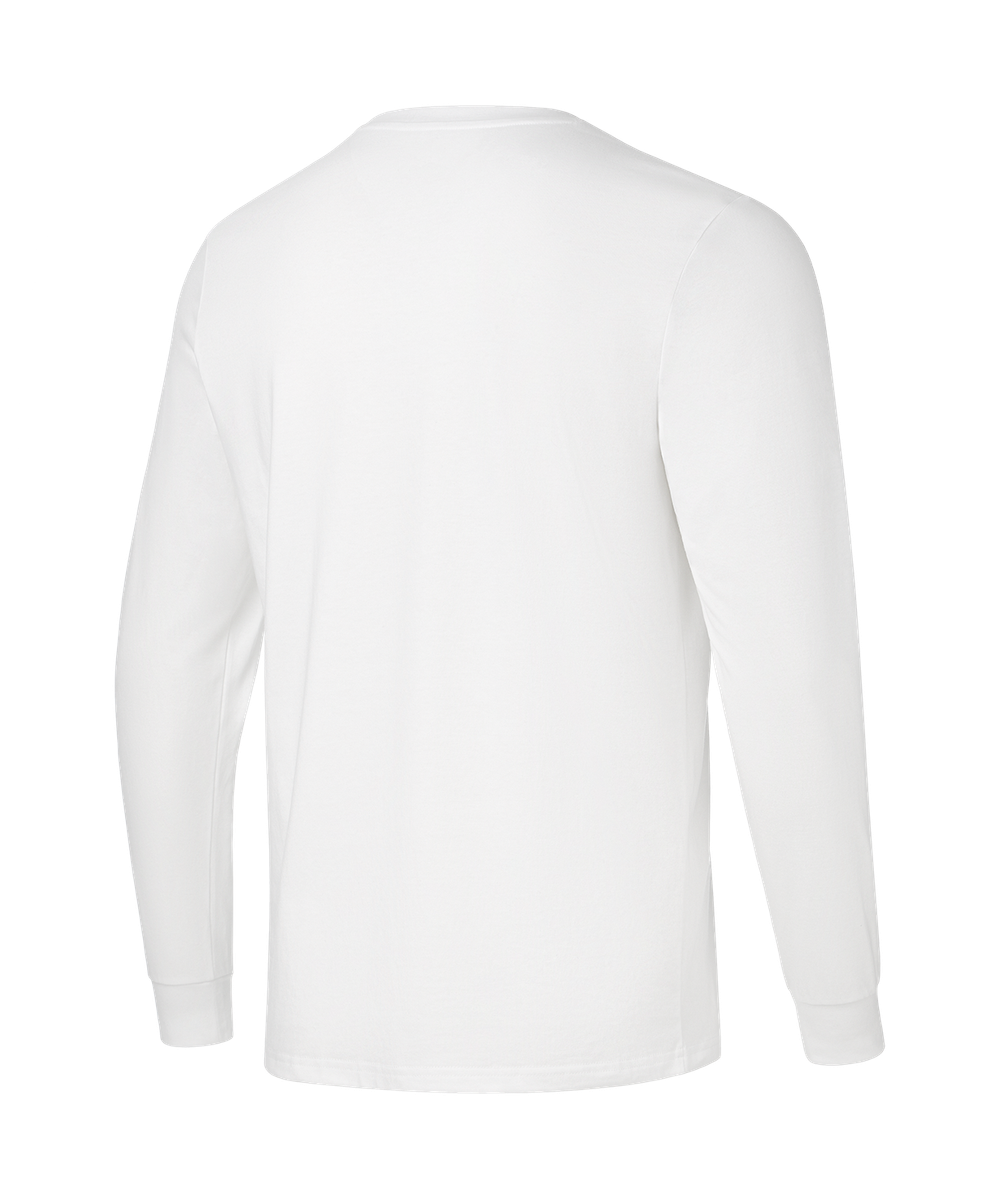 Футболка баскетбольная с длинным рукавом DIVISION PerFormDRY Pre-Match Longsleeve Jersey, белый