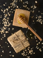 Мыло Пилинг "Овсянка и Мёд"