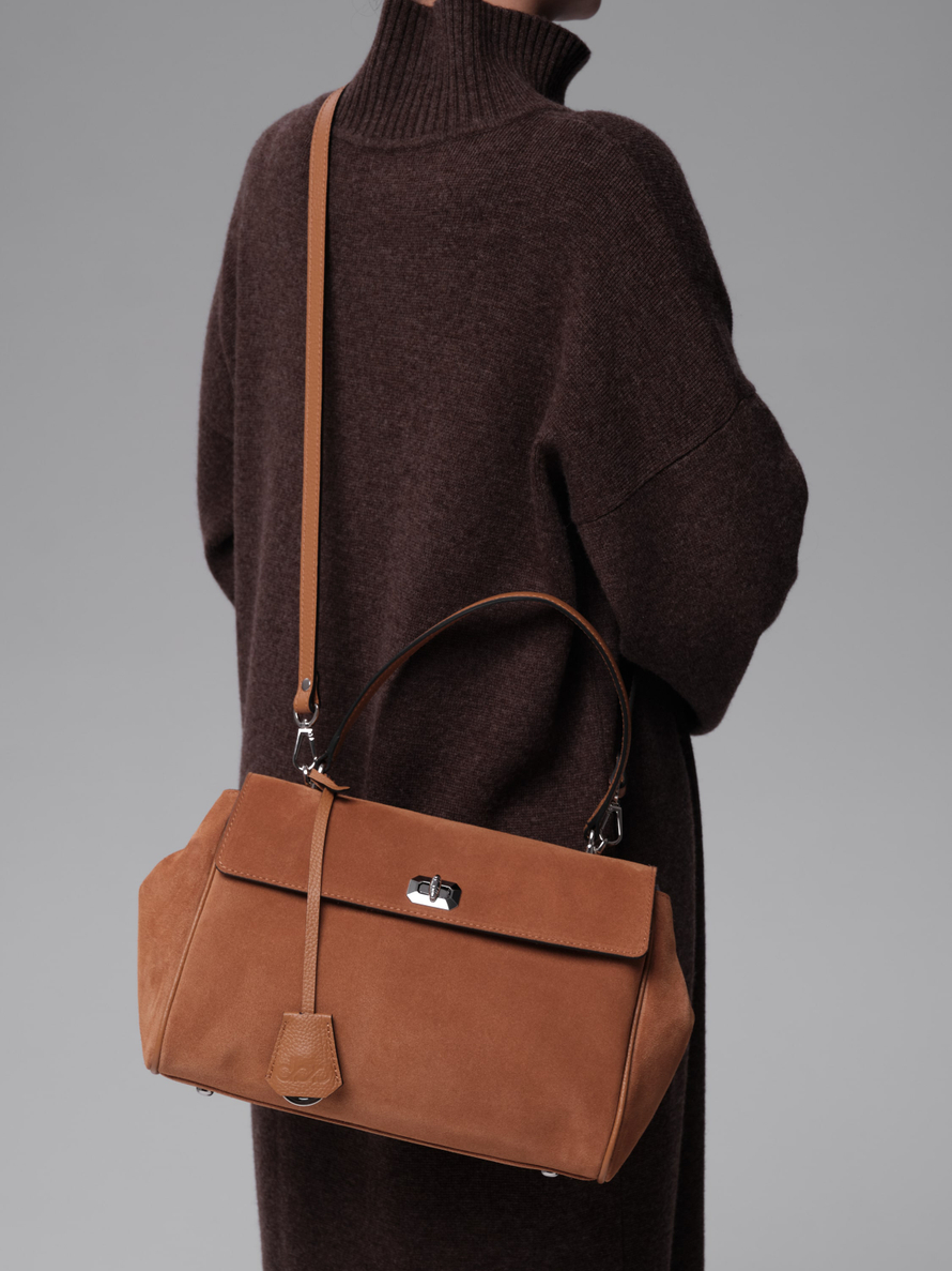 Замшевая сумка Nadi DBR 31356 вуд